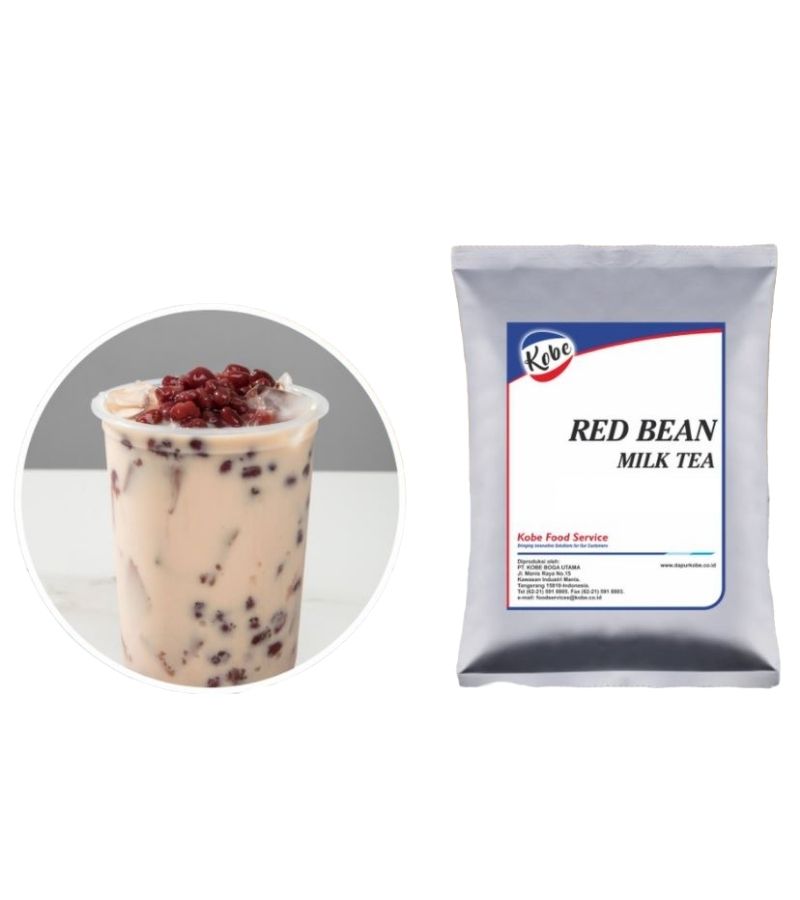 Kobe Red Bean Milk Tea